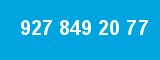 927 849 20 77